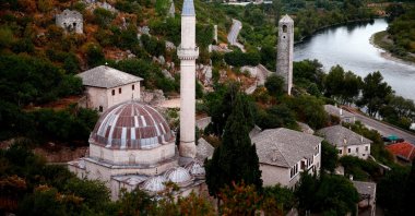 A mosque stands in Pocitelj, Bosnia-Herzegovina, July 27, 2019. (Reuters Photo)