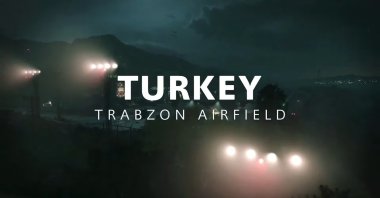 A screengrab from the Trabzon Airfield scene in Call of Duty Black Ops: Cold War. 