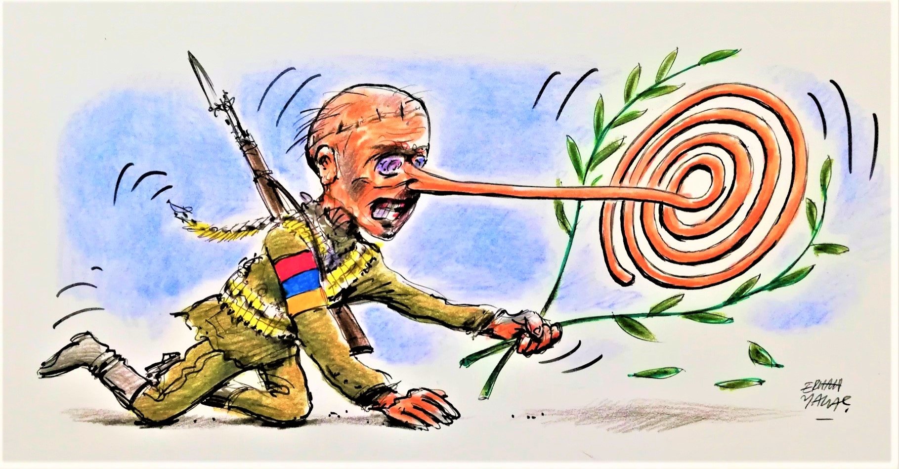 Карабахская война карикатуры