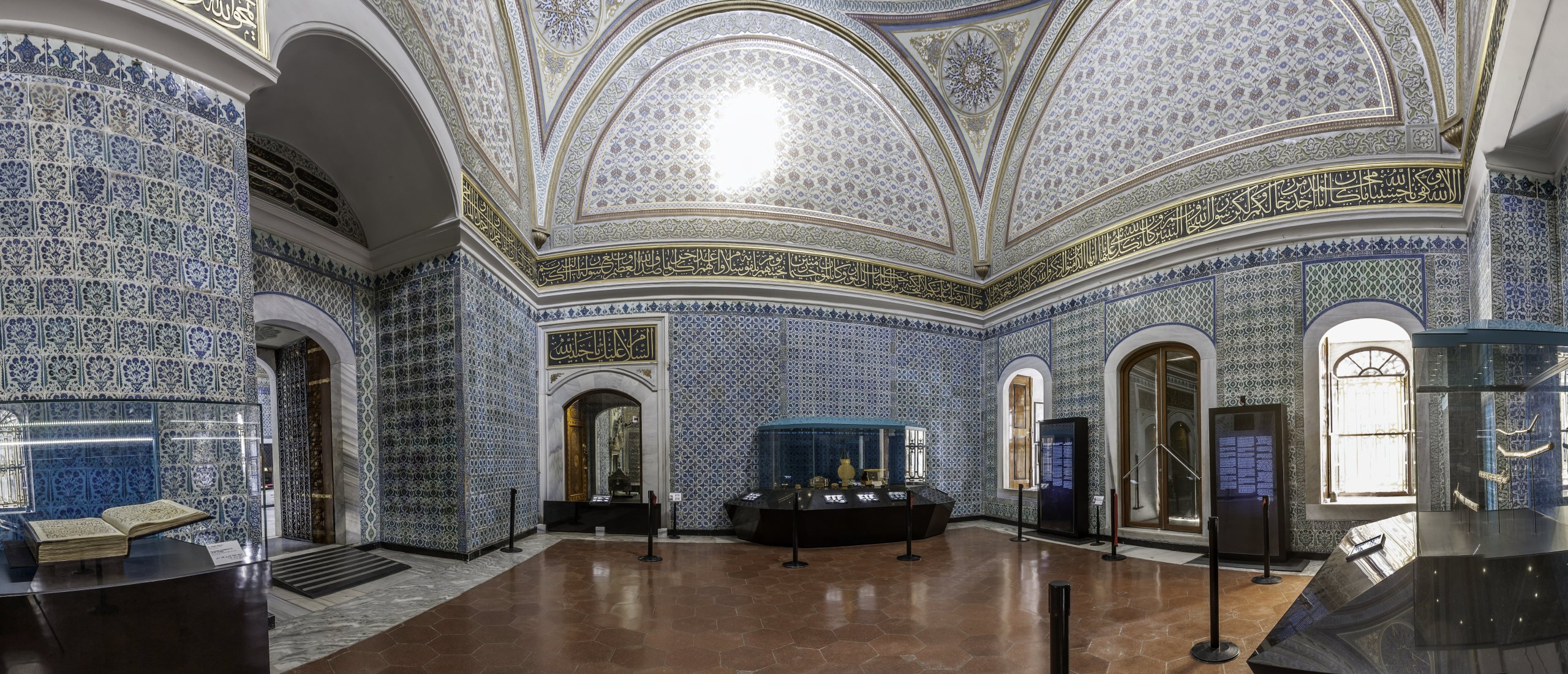 A panoramic view from the privy chamber, where the Sacred Relics are kept, Topkapı Palace, Istanbul, July 17, 2014. (Photo by Recai Kömür)