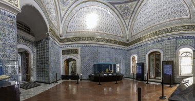 A panoramic view from the privy chamber, where the Sacred Relics are kept, Topkapı Palace, Istanbul, July 17, 2014. (Photo by Recai Kömür)