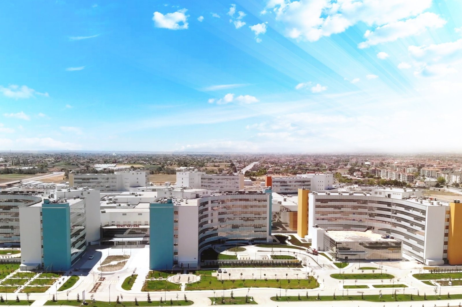 A view of Konya City Hospital in Konya province, central Turkey, Oct. 1, 2020. (IHA Photo)