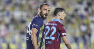 Former Fenerbahçe player Vedat Muriqi became the most expensive outward transfer in the Süper Lig after his move to Serie A side Lazio. (AA Photo)