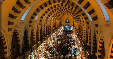 Ahmet Mithat worked as an apprentice at an herbalist's shop at the Spice Bazaar following his father's death. (Photo by Şükran Çite)