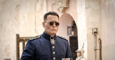 Johnny Depp in a scene from "Waiting for the Barbarians."