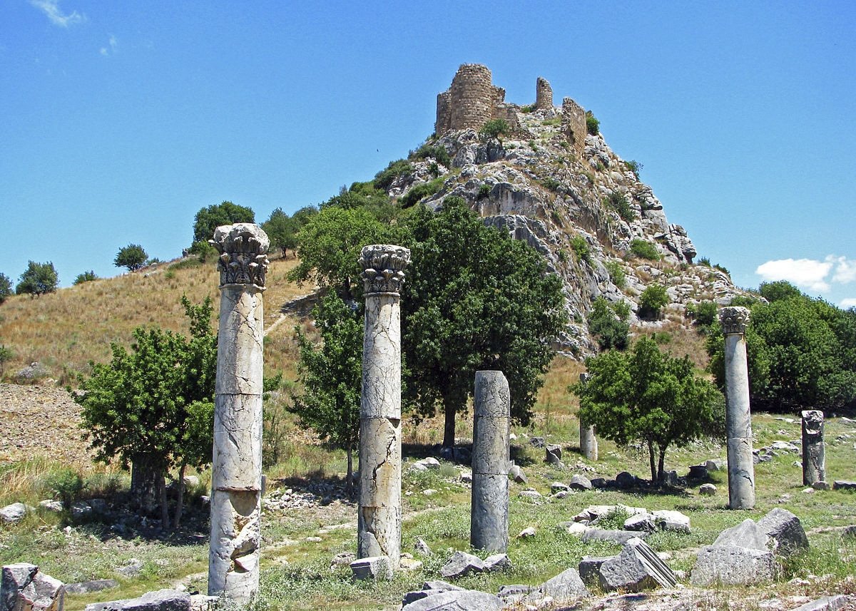 A view from the ancient city of Kastabala, Osmaniye, southern Turkey.