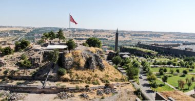 The Amida Mound, Diyarbakır, southern Turkey, Oct. 11, 2020. (AA PHOTO)
