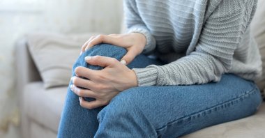Knee pain, tenderness or stiffness in joints in the hands, hips, feet or spine can be signs of arthritis. (iStock Photo)