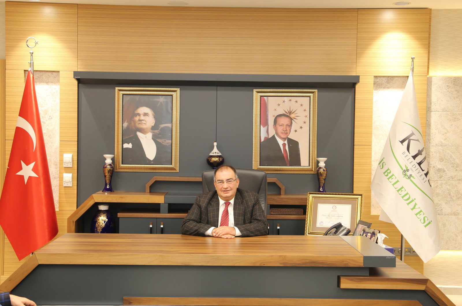 Kilis Mayor Mehmet Abdi Bulut. (IHA File Photo)