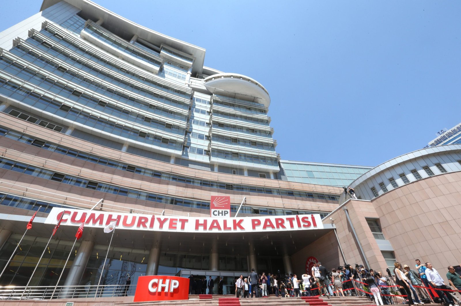 CHP Headquarters in the capital Ankara (AA File Photo)