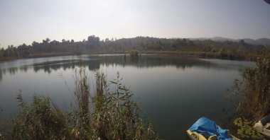 A general view from Lake Gaga, Ordu, northern Turkey, Oct. 19, 2020. (AA PHOTO)