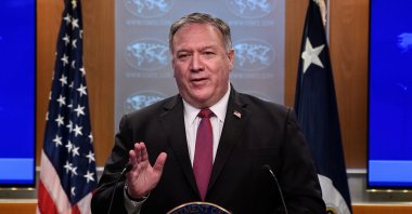 U.S. Secretary of State Mike Pompeo speaks at a news conference at the State Department in Washington, D.C., U.S. Oct. 21, 2020. (Reuters Photo)
