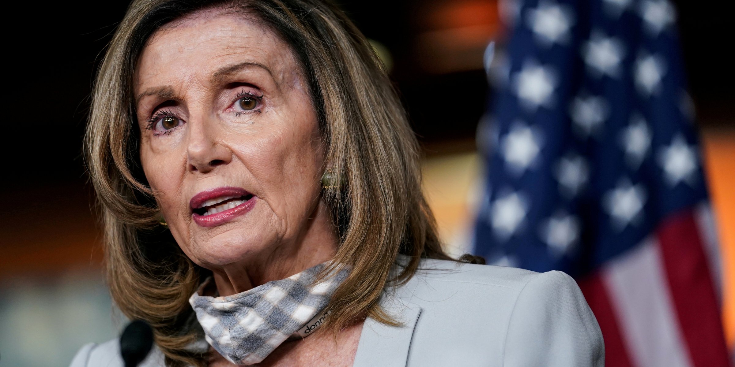 US House Speaker Pelosi Blames White House For COVID 19 Relief Bill 