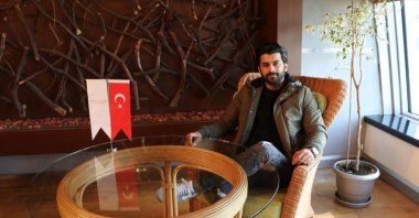 Humayoun Ashraf during his visit to the Turkish capital Ankara, Turkey, Oct. 28, 2020. (AA PHOTO)