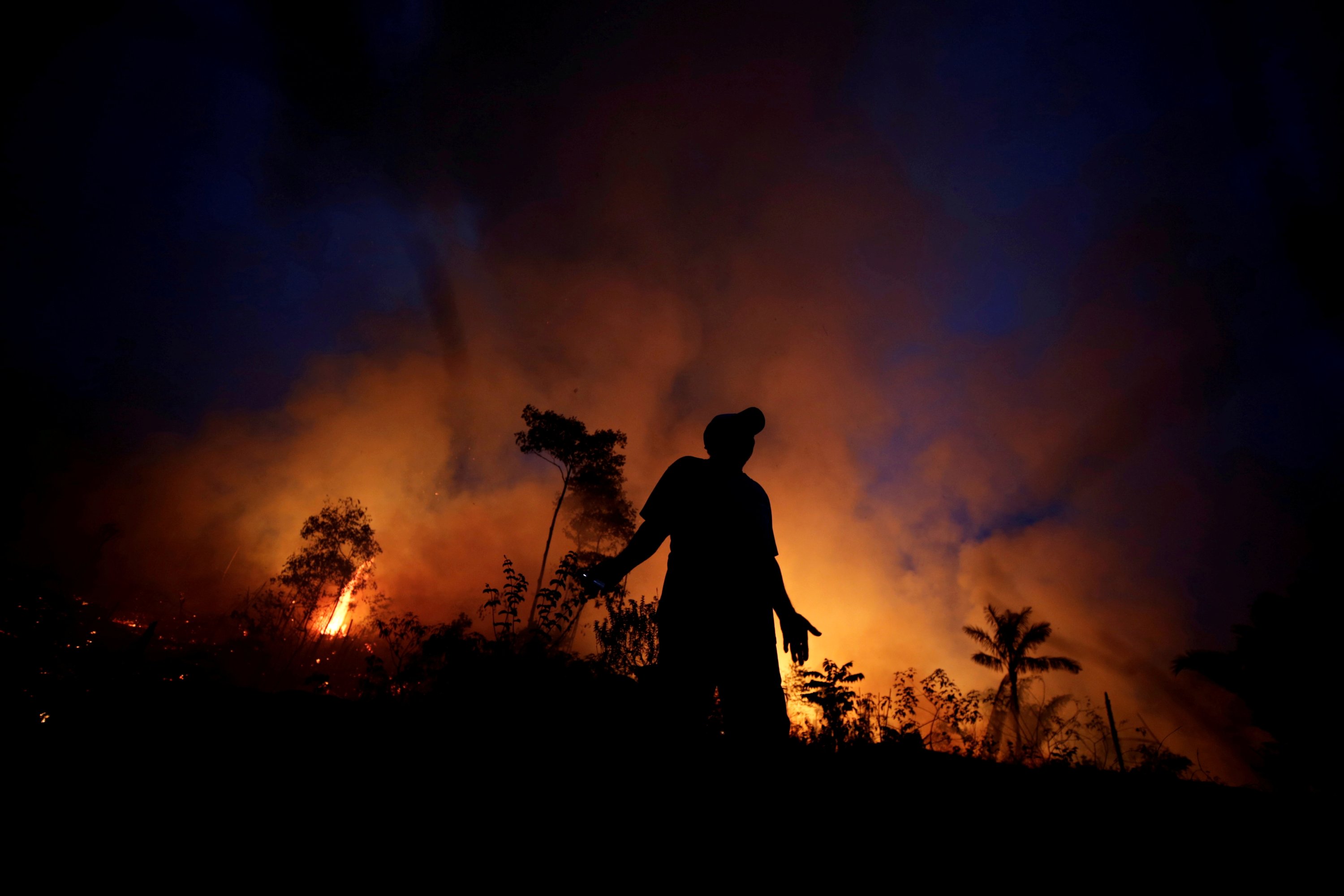 Fires In Brazil S Amazon Rainforest Surged In October Data Shows Daily Sabah