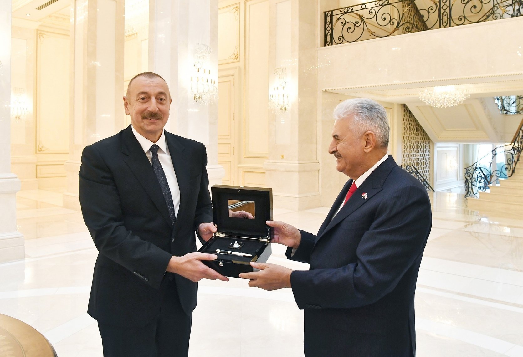 Aliyev receives Turkish delegation led by AK Party deputy Binali ...