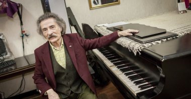 Timur Selçuk poses during an interview with Turkish newspaper Günaydın on Feb. 14, 2019. (Photo by Hatice Çınar)