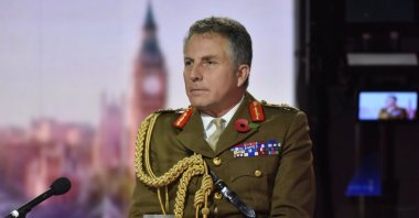 Britain's Chief of the Defence Staff, General Nick Carter, appears on BBC TV's The Andrew Marr Show, London, Nov. 8, 2020. (iREUTERS Photo)