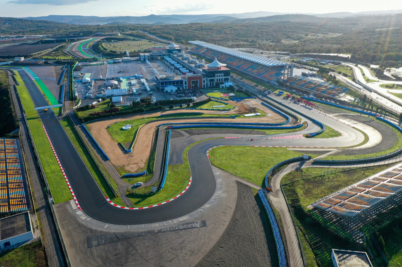 Intercity Istanbul Park, which will host the Formula One Turkish Grand Prix on Nov. 15, in Istanbul, Nov. 7, 2020. (AA Photo)