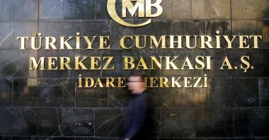 A man leaves Turkey's Central Bank headquarters in Ankara, Turkey, April 19, 2015. (Reuters File Photo)