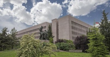 Exterior of the courthouse where Yıldız and others were tried, in the capital Ankara, Turkey, Jun. 11, 2020. (AA Photo) 