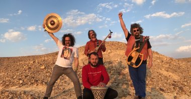 BaBa Zula will perform their music combining oriental instruments with electronic sounds at the London Jazz Festival's Istanbul Psychedelic concert. (Courtesy of Istanbul Foundation for Culture and Arts)