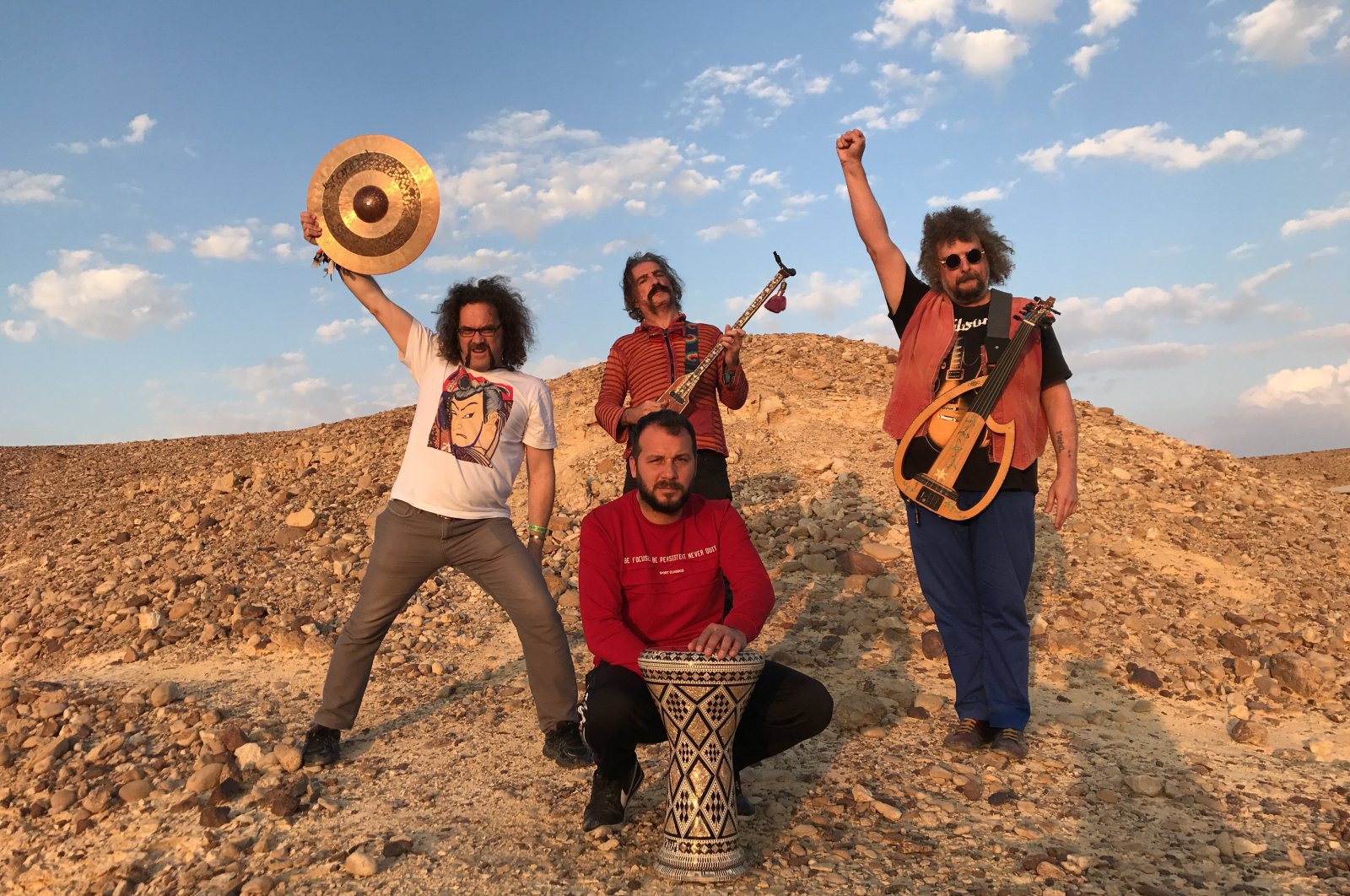 BaBa Zula will perform their music combining oriental instruments with electronic sounds at the London Jazz Festival's Istanbul Psychedelic concert. (Courtesy of Istanbul Foundation for Culture and Arts)