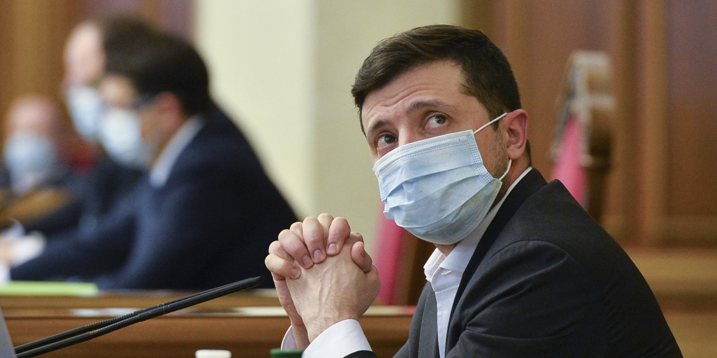 Ukraine's President Zelenskiy hospitalized due to COVID-19