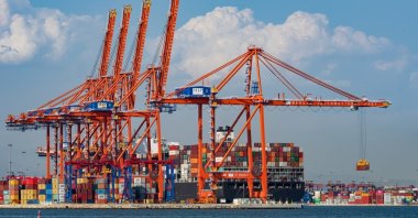 Container vessel loading and discharging operations at the Mersin International Port, Mersin, Turkey, Sept. 18, 2018. (iStock Photo by Can Aran)