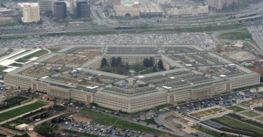 The Pentagon in Washington is seen in the photograph, March 27, 2008. (AP Photo)