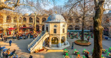 An interior view from the Koza Han. (Shutterstock Photo)