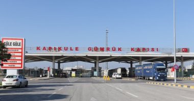 Kapıkule Border Gate in northwestern Turkey's Edirne province bordering Bulgaria, Nov. 17, 2020. (IHA Photo)