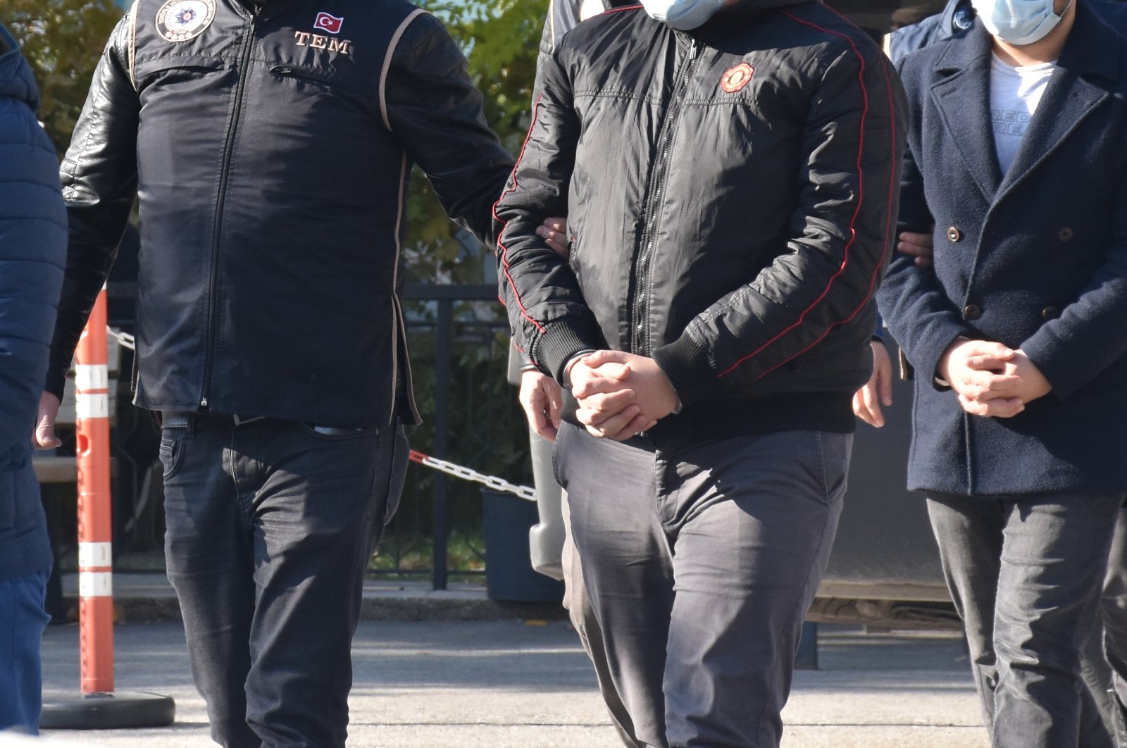 The suspected FETÖ members were arrested in nationwide operations. (AA Photo)