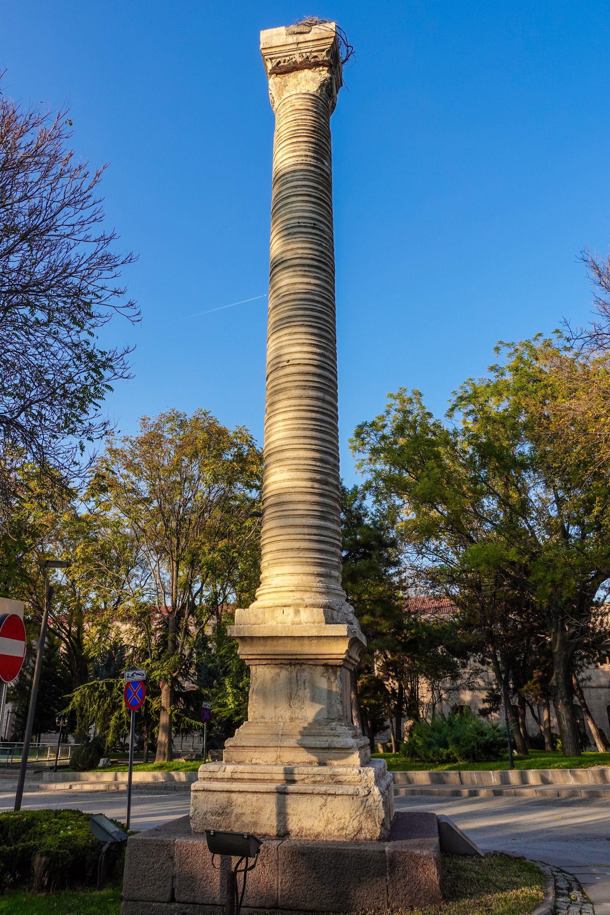 Column of Julian. (Photo by Argun Konuk)