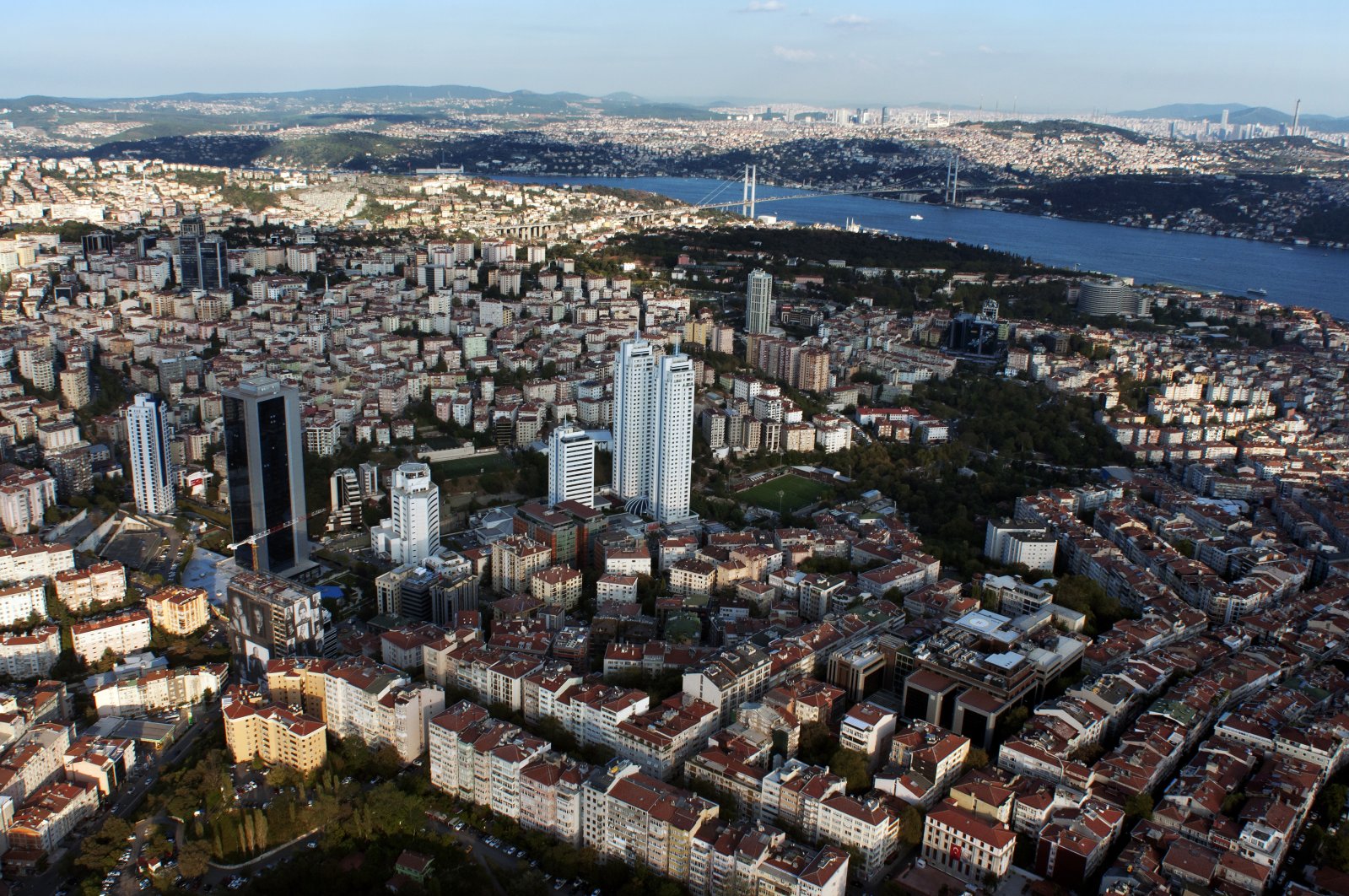 An aerial view of Turkey's metropolis, Istanbul, Sept. 22, 2017. (iStock Photo)