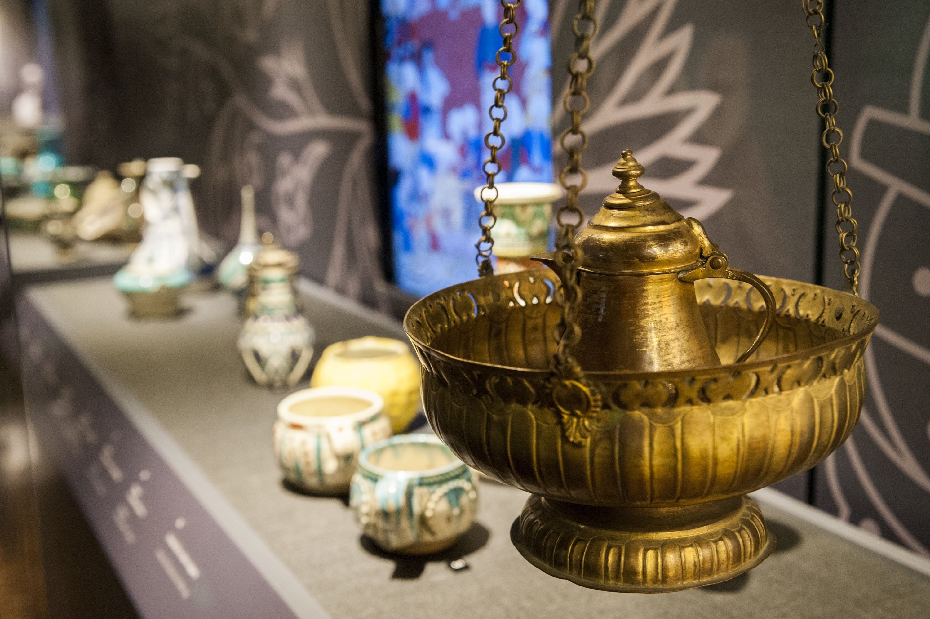 In the “Coffee Break” exhibition, teachers will explore the coffee culture of the Ottoman Empire. (Courtesy of Pera Museum)