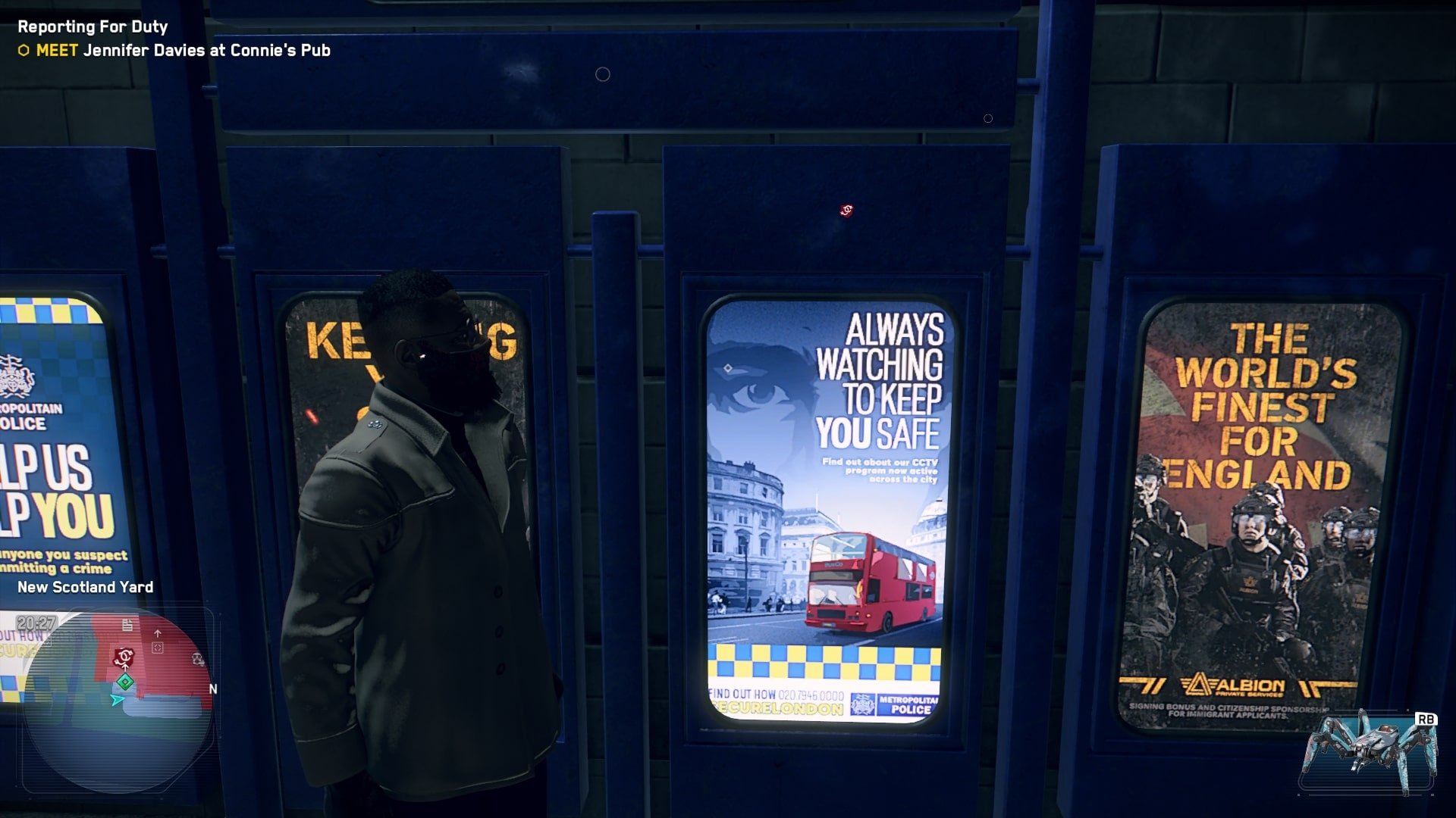 Some gamers who have been playing the latest installment in the ‘Watch Dogs’ franchise on Xbox consoles have experienced a bug that sometimes prevents them from saving their game. (Screengrab from Watch Dogs: Legion)