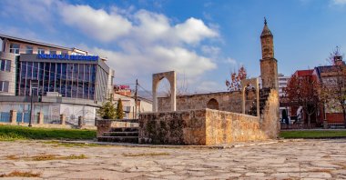A general view from Namazgah in Prizen, Kosovo, Nov. 30, 2020. (AA PHOTO)