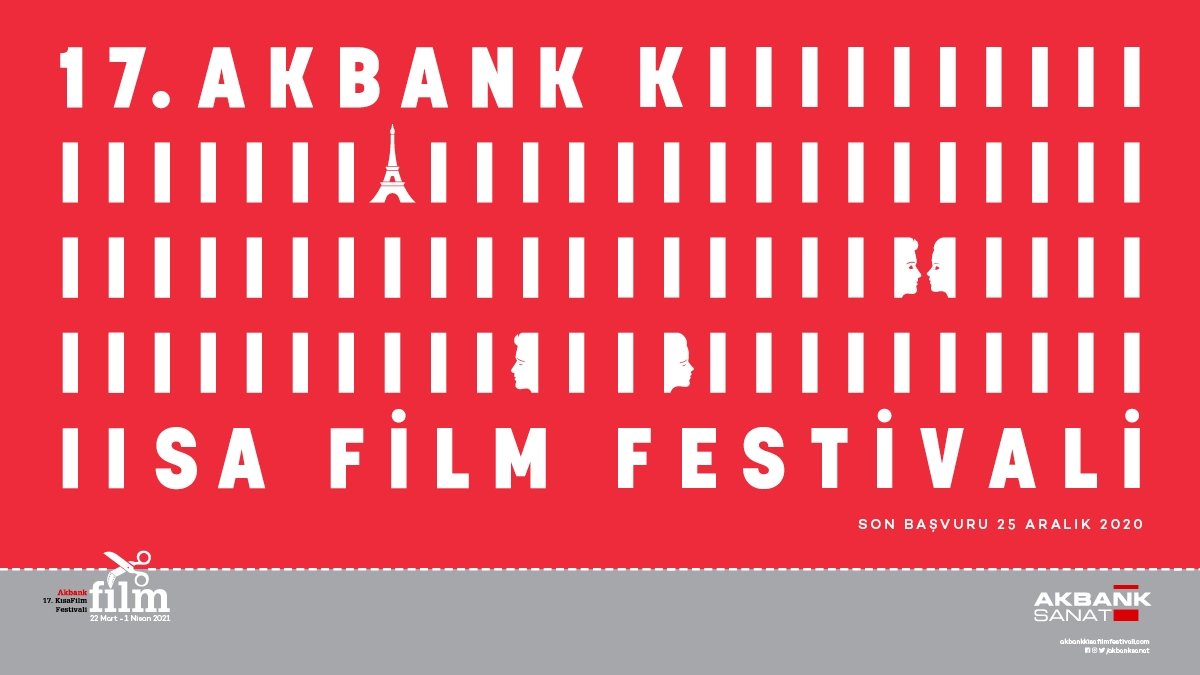 A poster of the Akbank Short Film Festival.