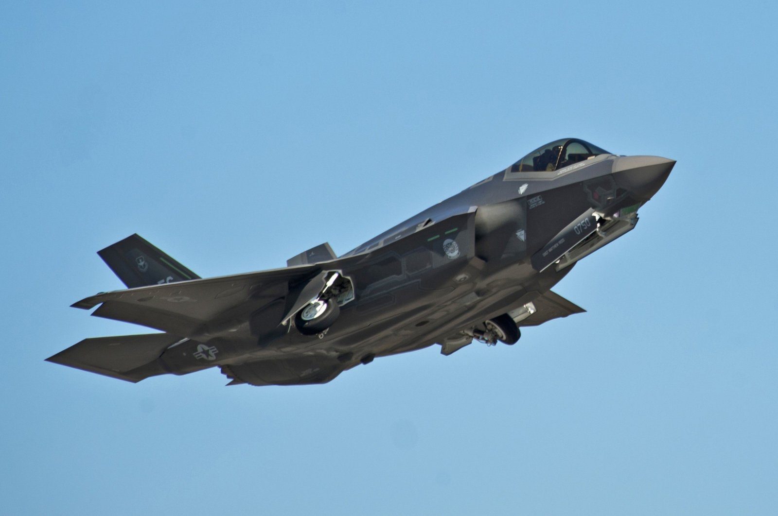 An F-35A Lightning II Joint Strike Fighter takes off on a training sortie at Eglin Air Force Base, Florida, U.S., March 6, 2012. (Reuters Photo)