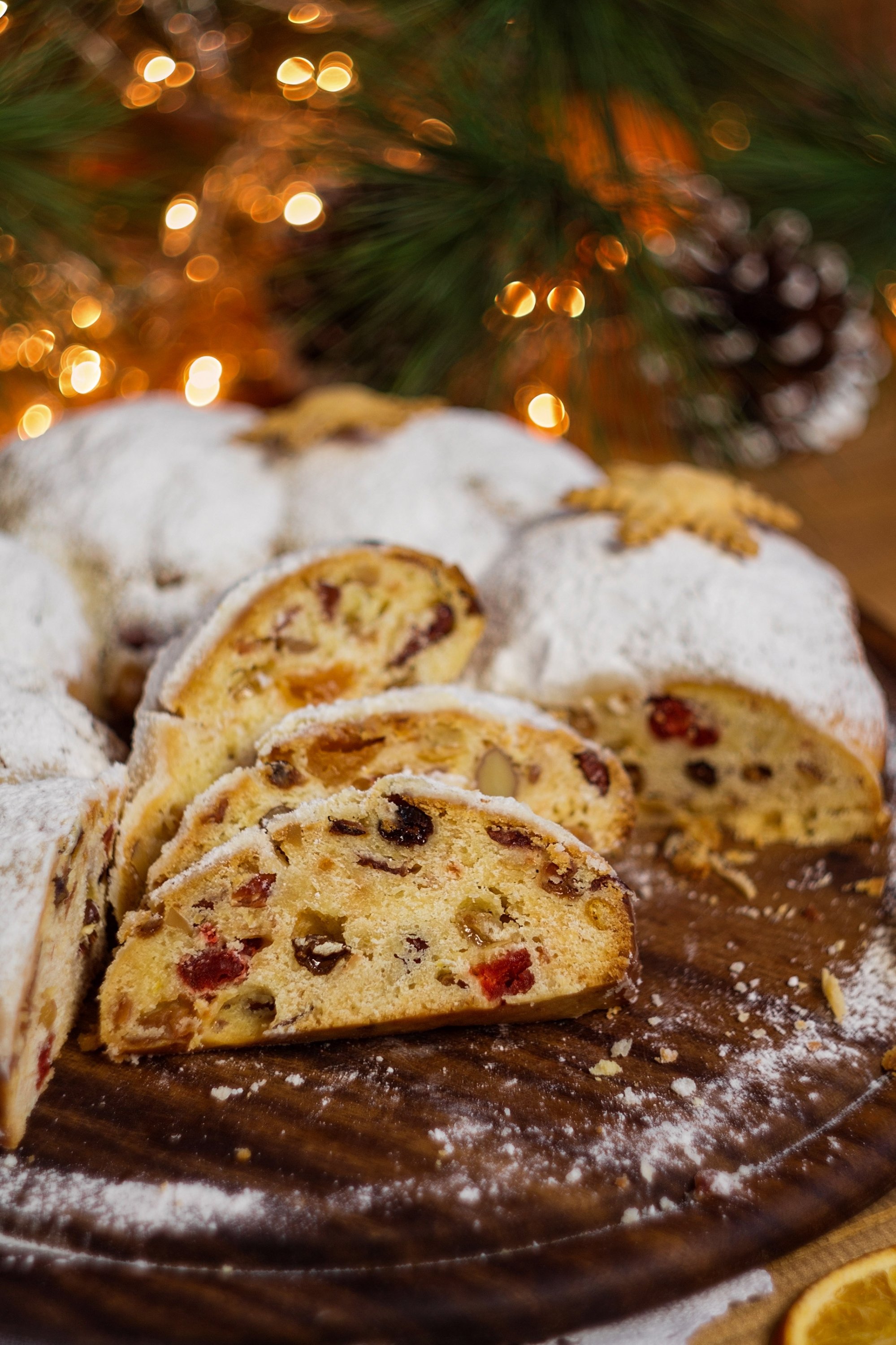 Stollen is a traditional German bread eaten during the Christmas season. (Shutterstock Photo)