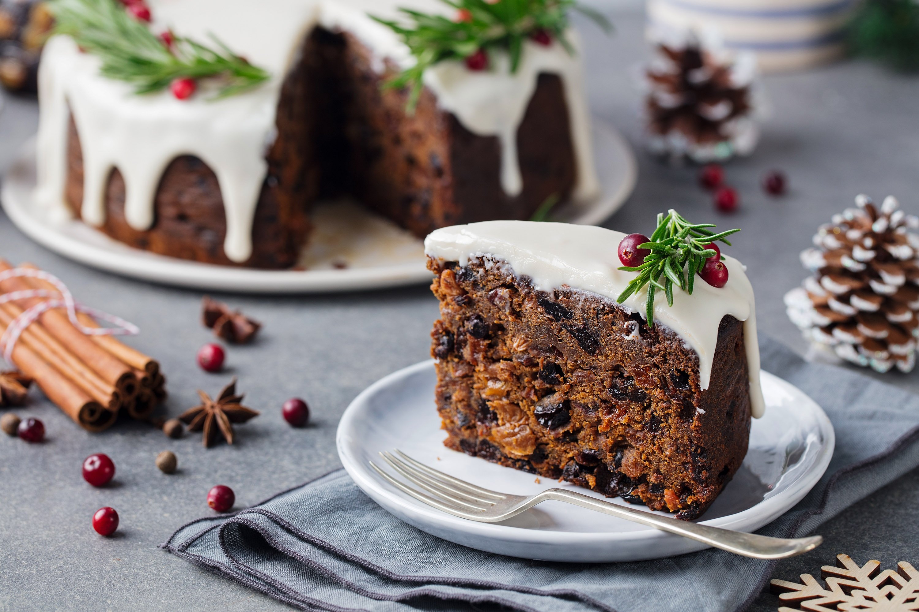 Served warm or cold, Christmas pudding is a traditional dish for the British and Irish. (Shutterstock Photo)