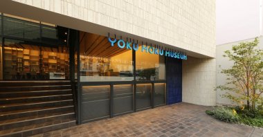 Picasso ceramics are on display at the Yoku Moku Museum in Tokyo, Japan, Dec. 4, 2020. (DPA Photo)