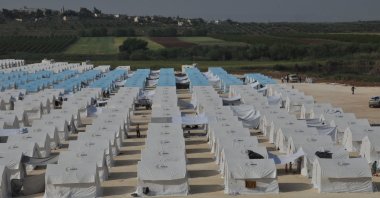 AFAD refugee camp in Syria's Afrin province (IHA File Photo)