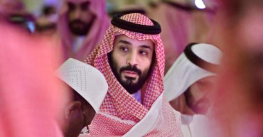 Saudi Crown Prince Mohammed bin Salman arrives at the Future Investment Initiative (FII) conference in the capital Riyadh, Saudi Arabia, Oct. 24, 2018. (AFP Photo)