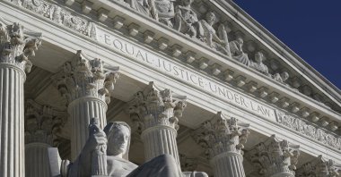 The Supreme Court is seen in Washington D.C., U.S. on Nov. 4, 2020. (AP Photo)