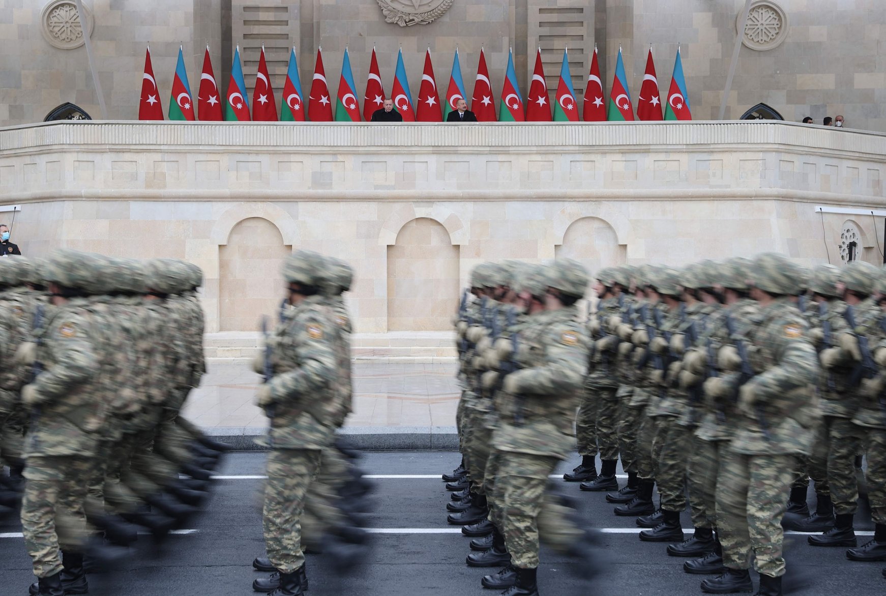 Azerbaijan holds parade after Nagorno-Karabakh victory | Daily Sabah