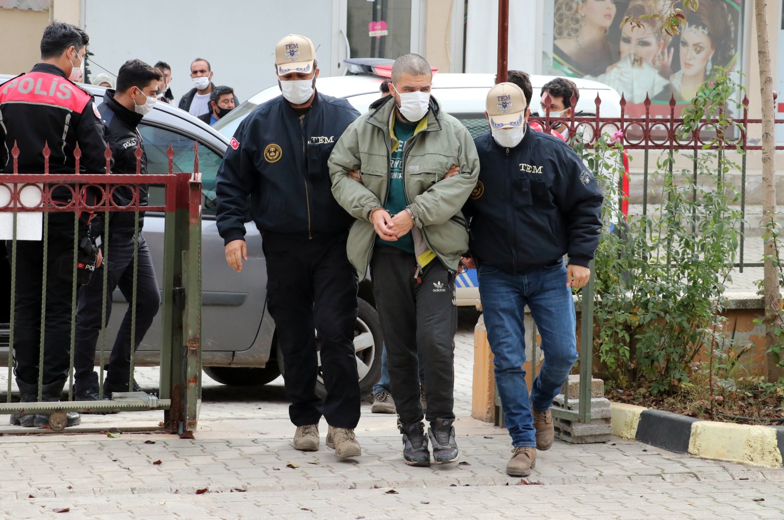 A French-origin terrorist was caught by Turkish security sources in southern Hatay province on Dec. 14, 2020 (AA Photo) 