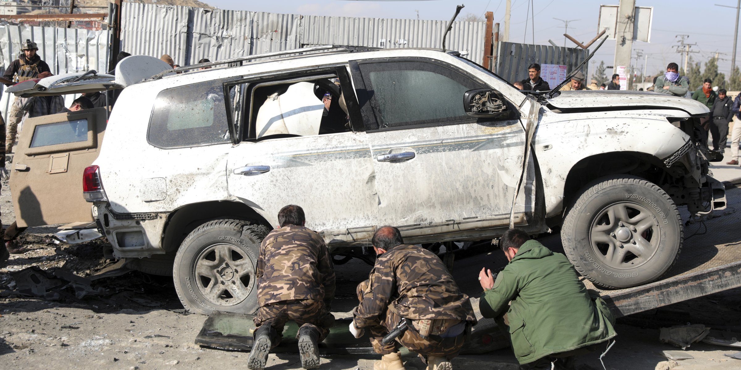 Afghanistan car bombing kills 3, including Kabul’s deputy governor