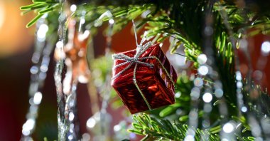 Those tiny strips of tinsel that get left behind mean the tree can't decompose naturally. (DPA Photo)